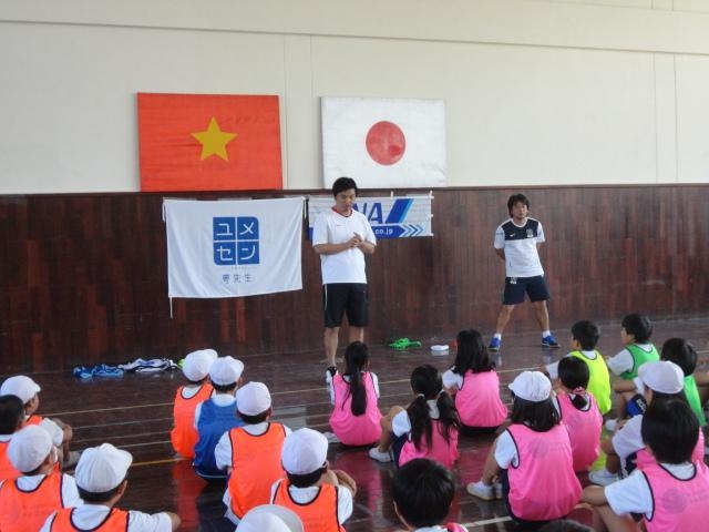 (C) VIET-JO, 講義に先立ち行われたゲームの時間