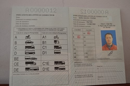 ハノイ 国際免許証の発行開始 在留外国人も申請可 社会 Vietjoベトナムニュース