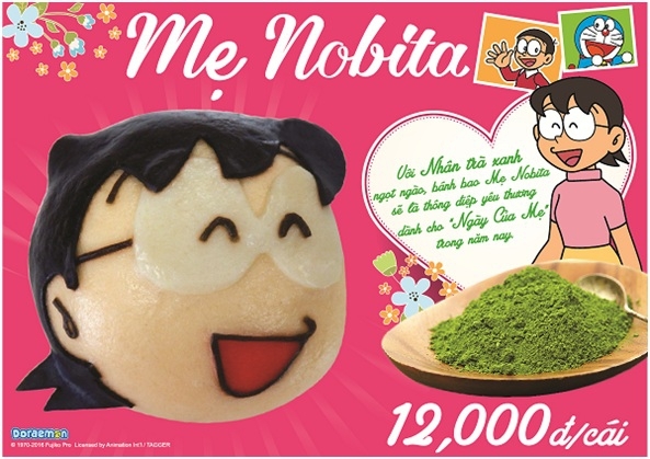 ファミマ 抹茶味の新商品 のび太のお母さんまん を数量限定発売 日系 Vietjoベトナムニュース