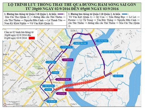 (C) vietnamnet, 二輪車通行止め