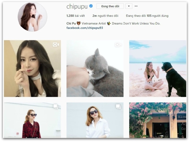 ベトナムのインスタ女王チー プー フォロワー数が0万人突破 エンタメ Vietjoベトナムニュース